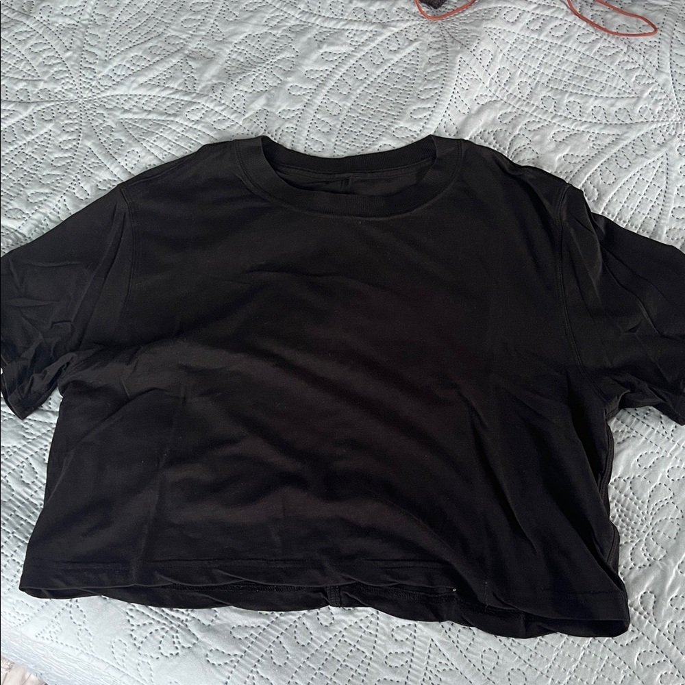 Lululemon all yours cropped tee